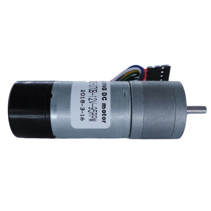 12V электродвигатели Jga25-370B Dc Шестерни датчик двигателя Низкая Скорость Кисть DIY