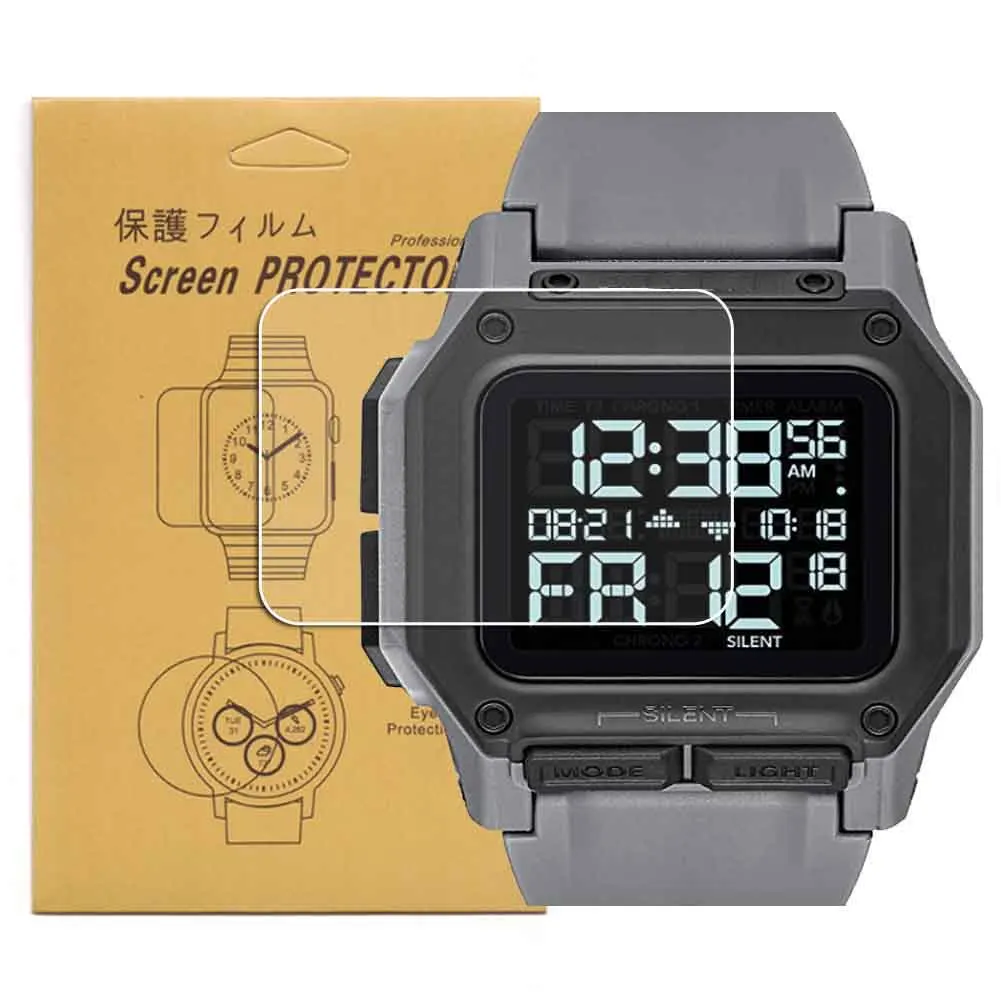 3 Pcs Screen Protector For Regulus A1180-100m A1180 Watch Clear TPU  Nano Explosion-proof