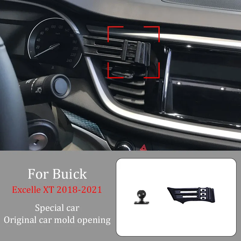 Для Buick Excelle XT 18-21 автомобильный инфракрасный индукционный кронштейн для беспроводной зарядки мобильного телефона DIY индивидуальный узор навигационный кронштейн