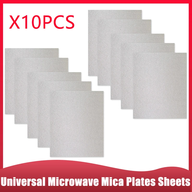

Набор из 10 универсальных слюдяных пластин для микроволновой печи