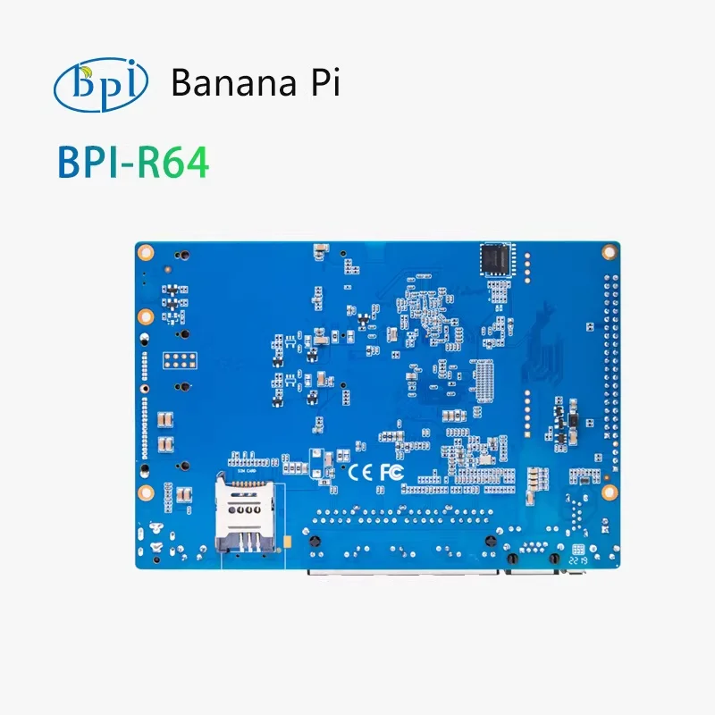 Плата для разработки Wi-Fi роутера Banana Pi BPI-R64 на базе MediaTek MT7622 64-бит, с открытым исходным кодом (art.: 3920d97f3ad0f) - 3920d97f3ad0f