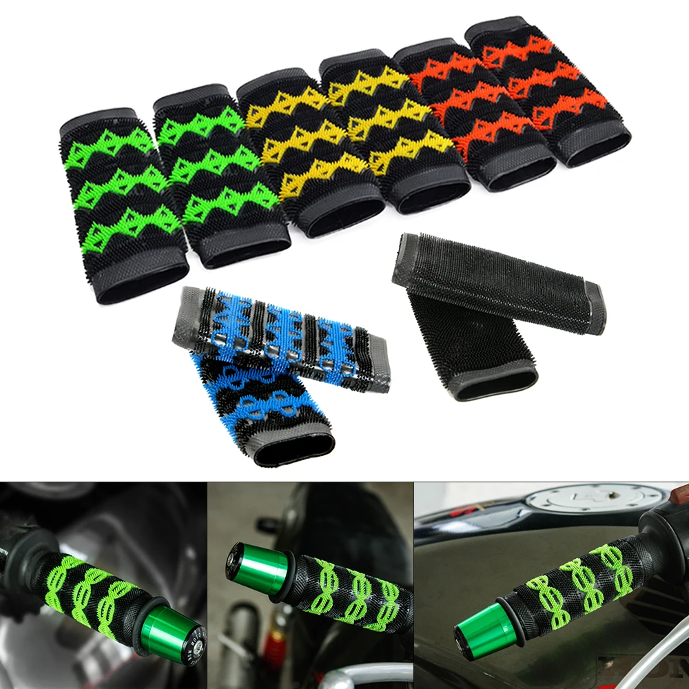 

Универсальный мотоциклетный руль 105x46 мм, резиновый руль для мотогонок, противоскользящий дизайн для мотоциклетного скутера