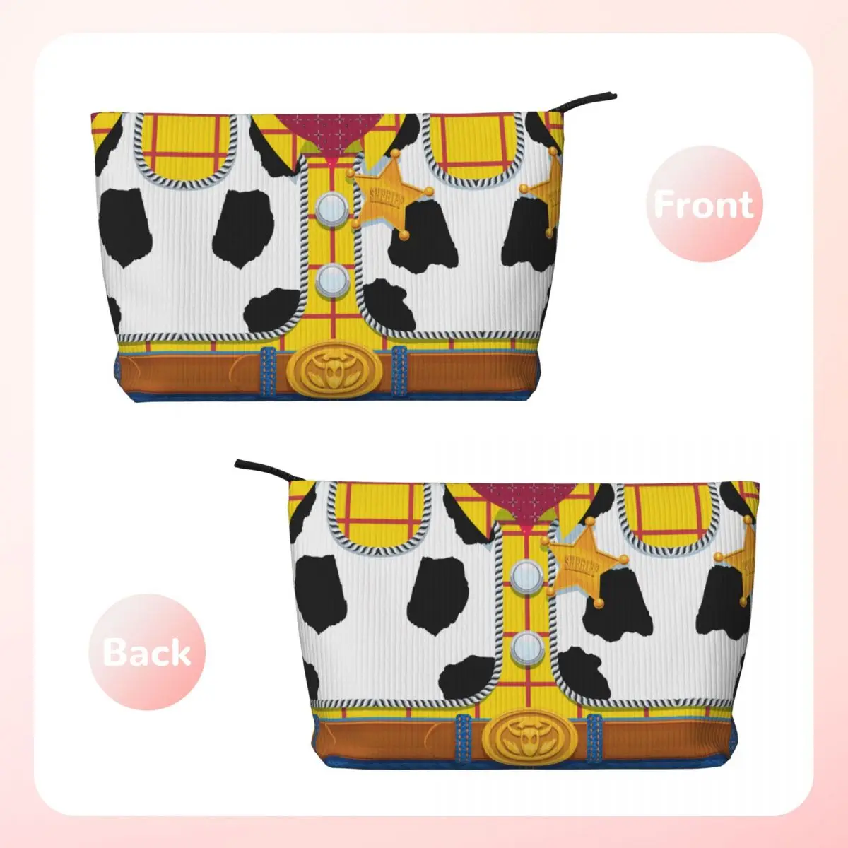 Женская Вельветовая сумка для туалетных принадлежностей с индивидуальным