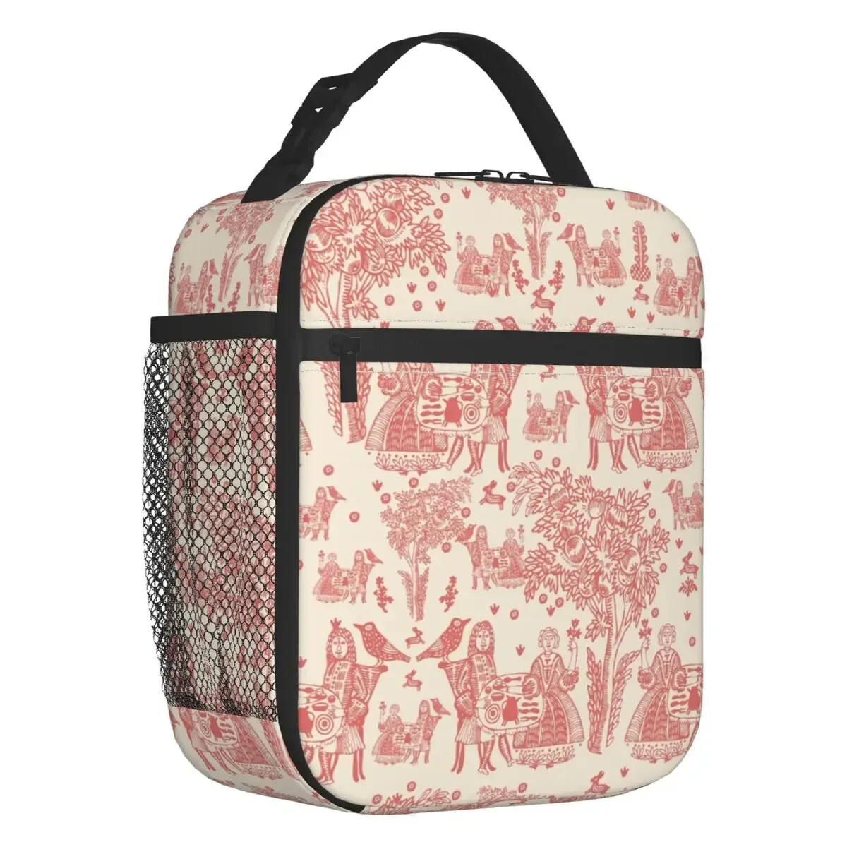 Теплоизолированная Сумка-тоут для ланча женщин женский цветочный портативный