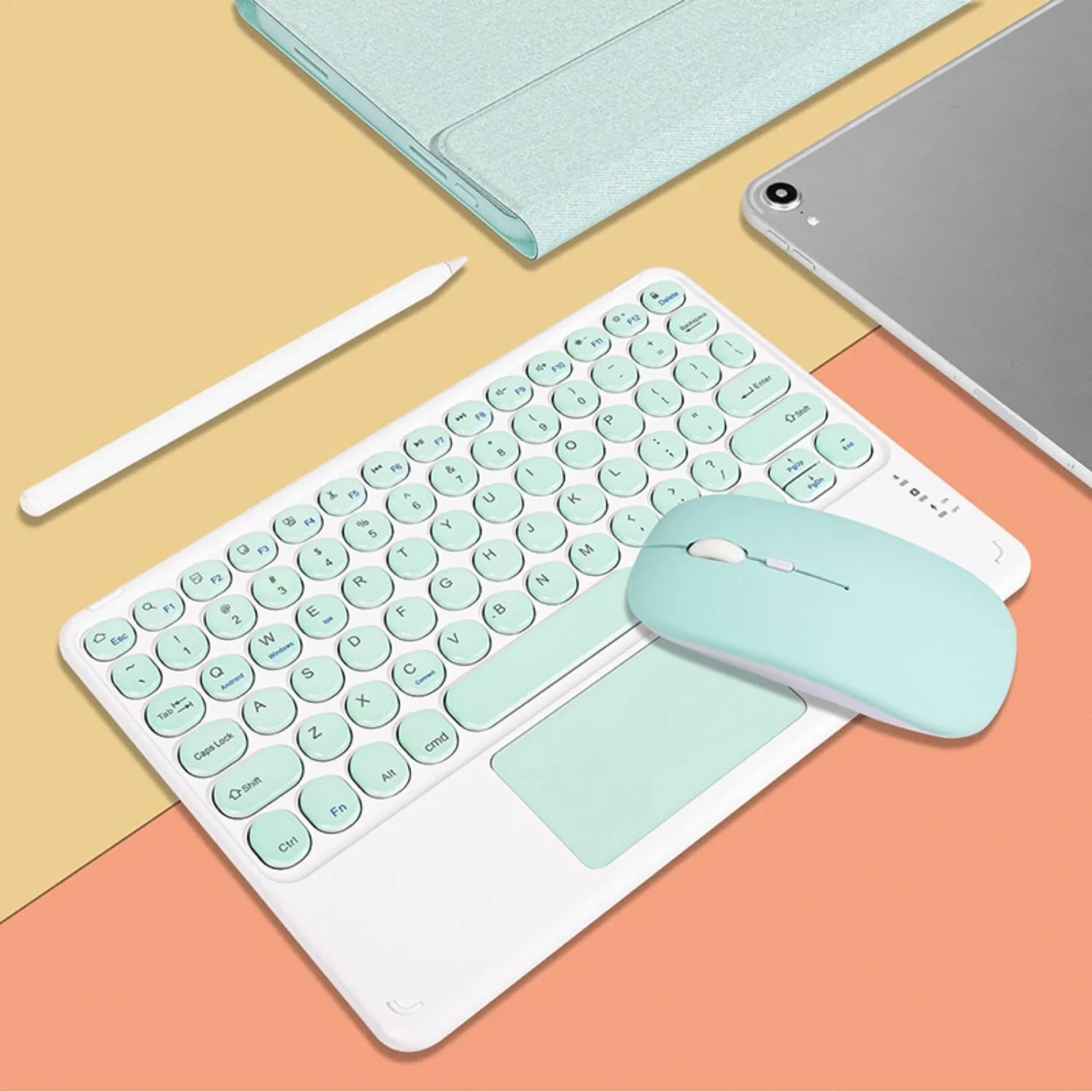 

Wireless Bluetooth Keyboard Touchpad Mouse Combo Long Endurance for IPad Air 4 Air 5 IPad 8th Pro 11 9.7 Air 2 Teclado Tablet PC