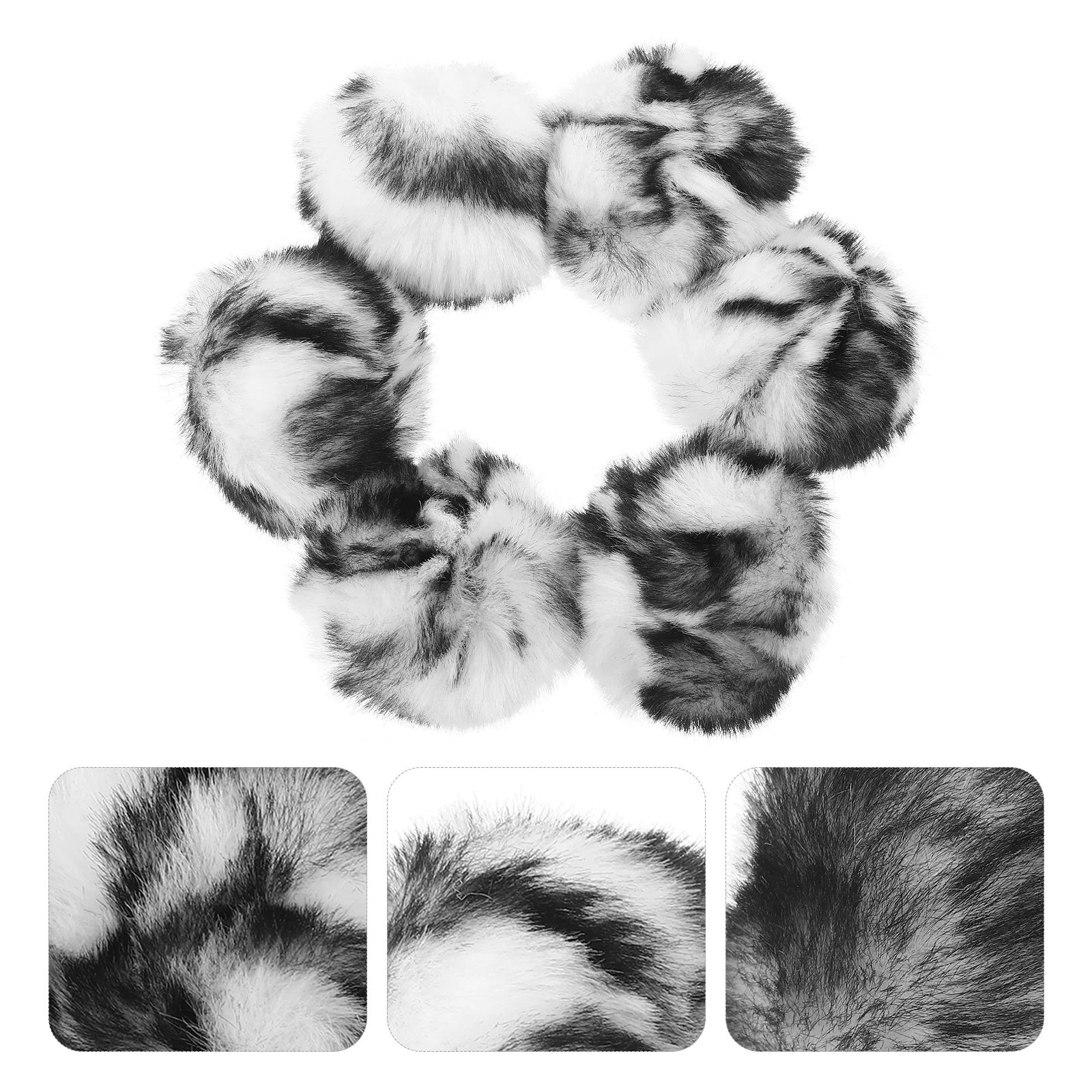 

6pcs Indoor Cats Interactive Ball Toy Kitten Play Chase Training Toy Balls