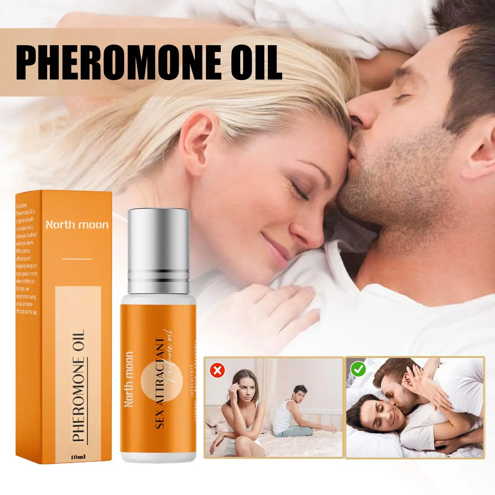 Flirt Attract Girl Natural Lasting For Men Lubricants Deodorant Perfume