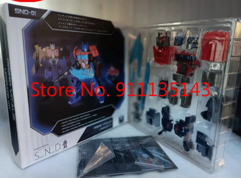 

SND-01 Upgrade Kit Accessories 3rd Party Transformation Toys Anime Action Figure Toy Deformed Model Robot In Stock Gift