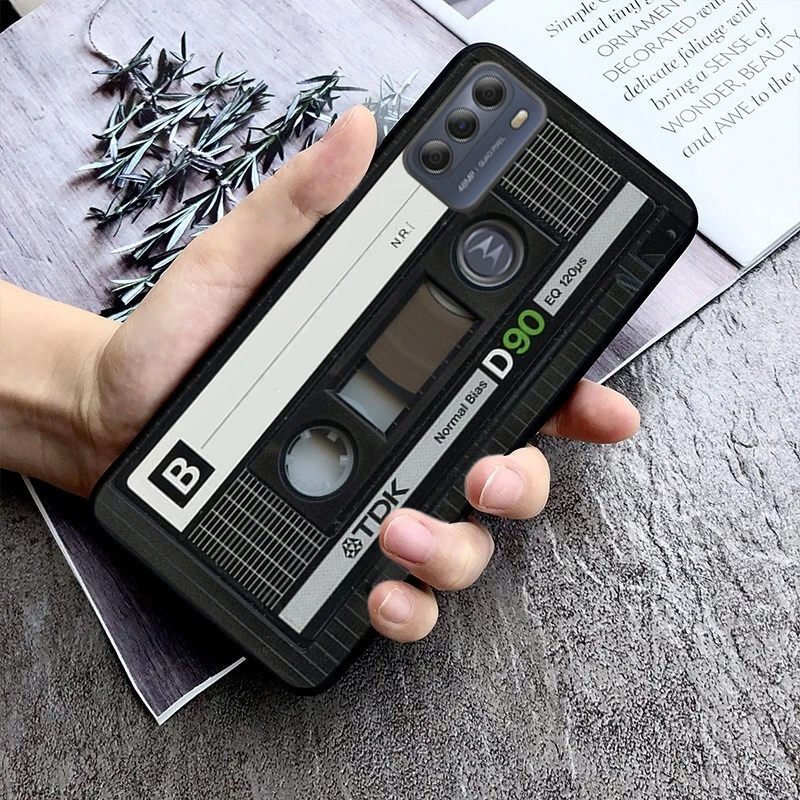 Кассета в стиле ретро для Moto Edge 50 40 Pro 30 Ultra Neo Fusion G Power Stylus Play E32 E20 E40