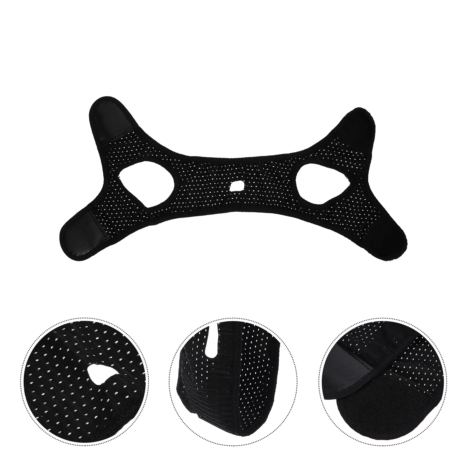 

Chin Strap Snoring Stop Mouth Support Snore Belt Head Guard Jawsleeping Wrap Band Anti Device