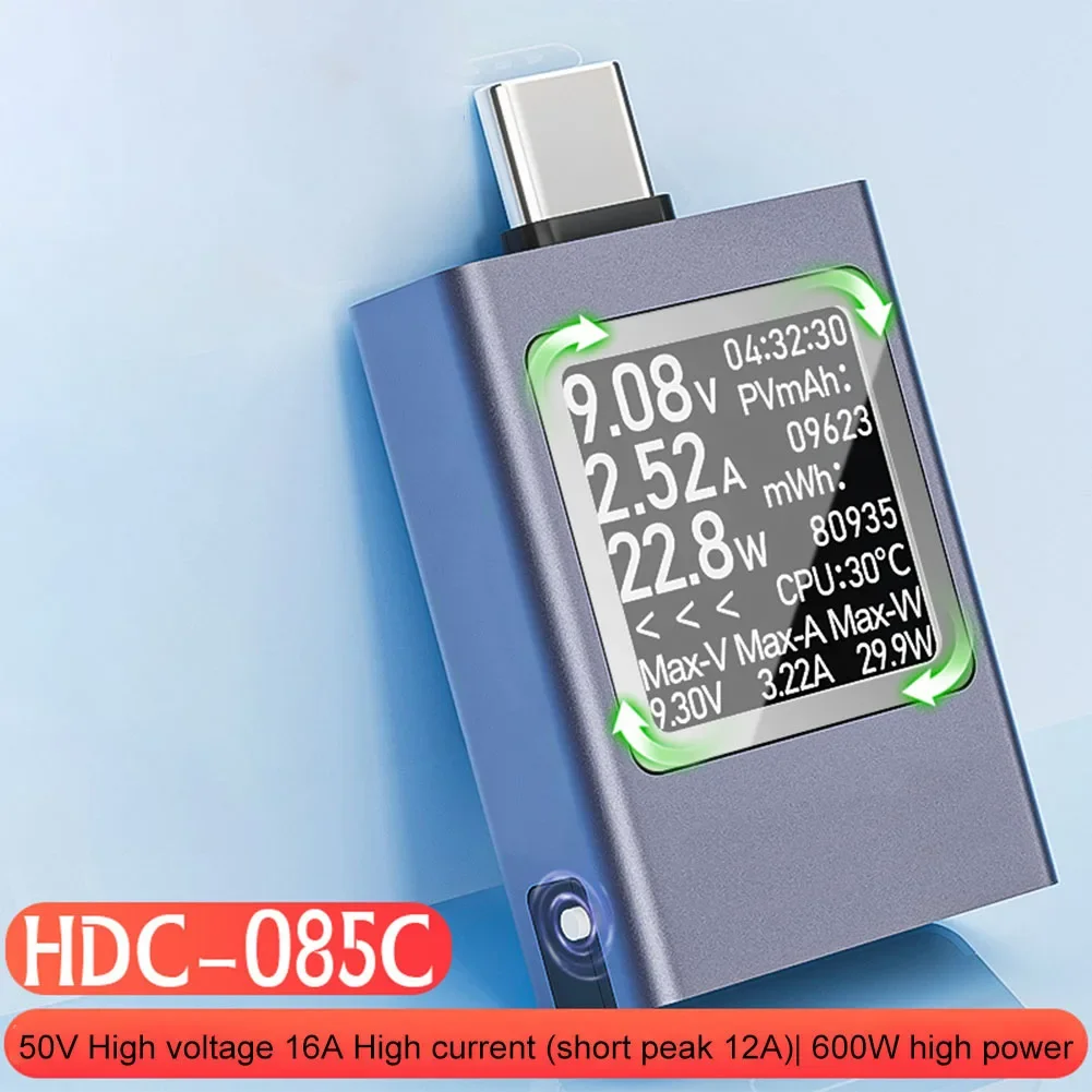 Фото HDC 085C USB-измеритель тока/напряжения с инновационной двунаправленной технологией измерения для прецизионного тестирования №1