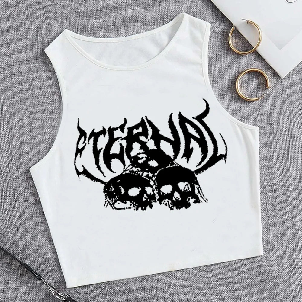 

Y2k Emo Girl vintage aesthetic hippie crop top Woman goth fairycore aesthetic crop top