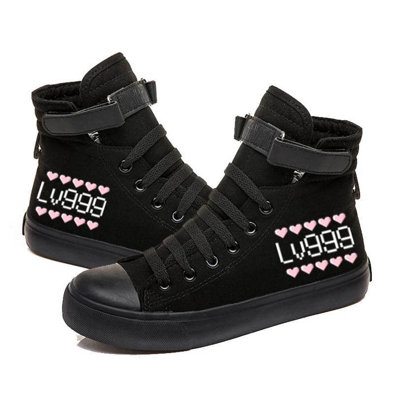 

New High Top Shoe for Students My Love Story with Yamada-Kun at Lv999 Women/Men Casual Shoes Men Sneakers Soft Shoes Harajuku