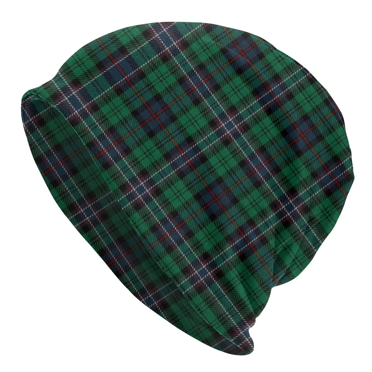 

Scottish National Tartan Skullies Beanies Caps Winter Warm Women Men Knitted Hat Unisex Adult Popular Gingham Plaid Bonnet Hats