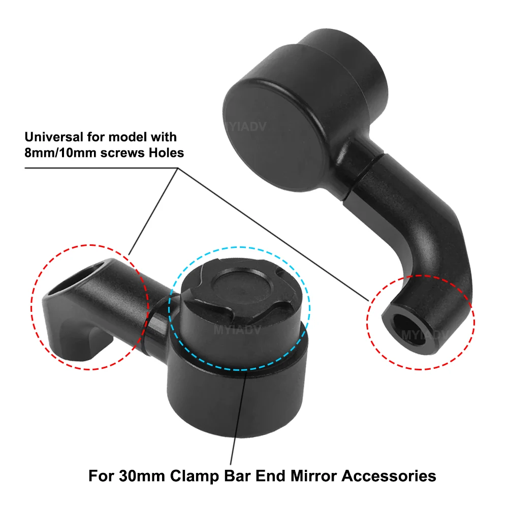 Удлинитель удлинителя зеркала мотоцикла универсальный адаптер для с отверстием