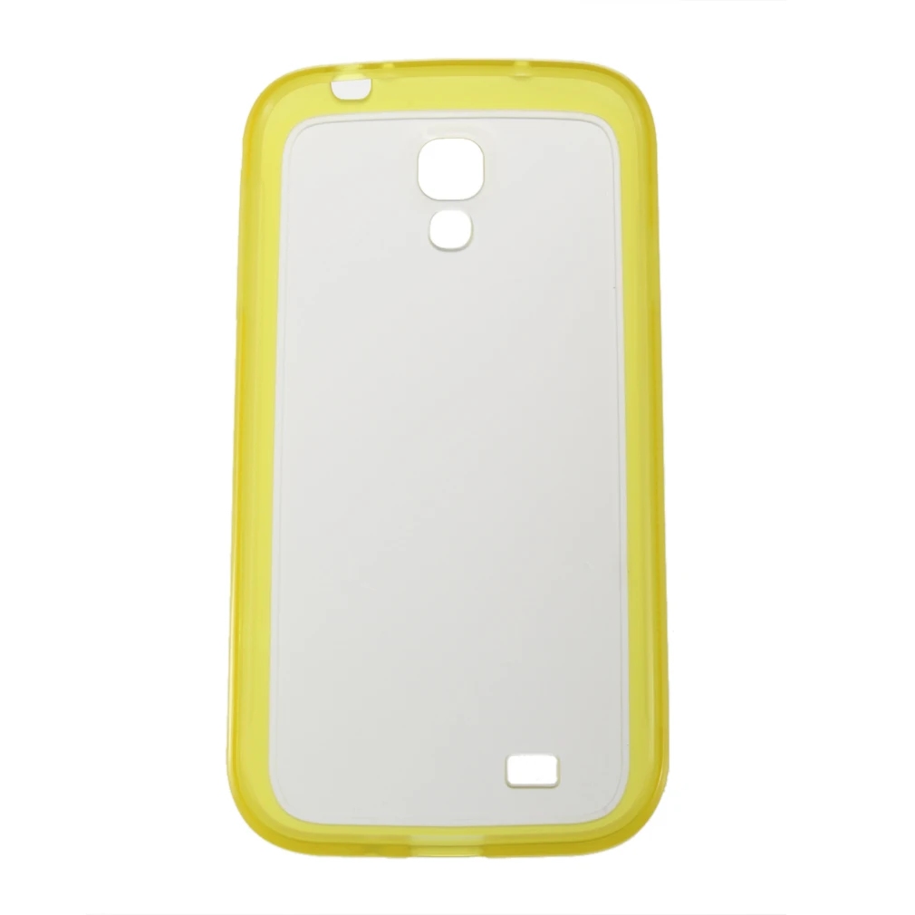 Мягкий матовый полированный чехол-накладка из ТПУ с рамкой для Samsung Galaxy S4 i9500 |