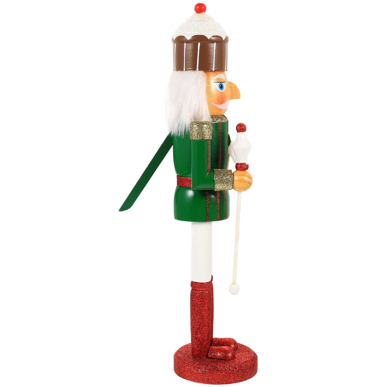 

Nutcracker Christmas Decorornament Wooden Soldier Desktop Figurine Gifts Table Adultfigures Pajamas Costume Nutcrackers