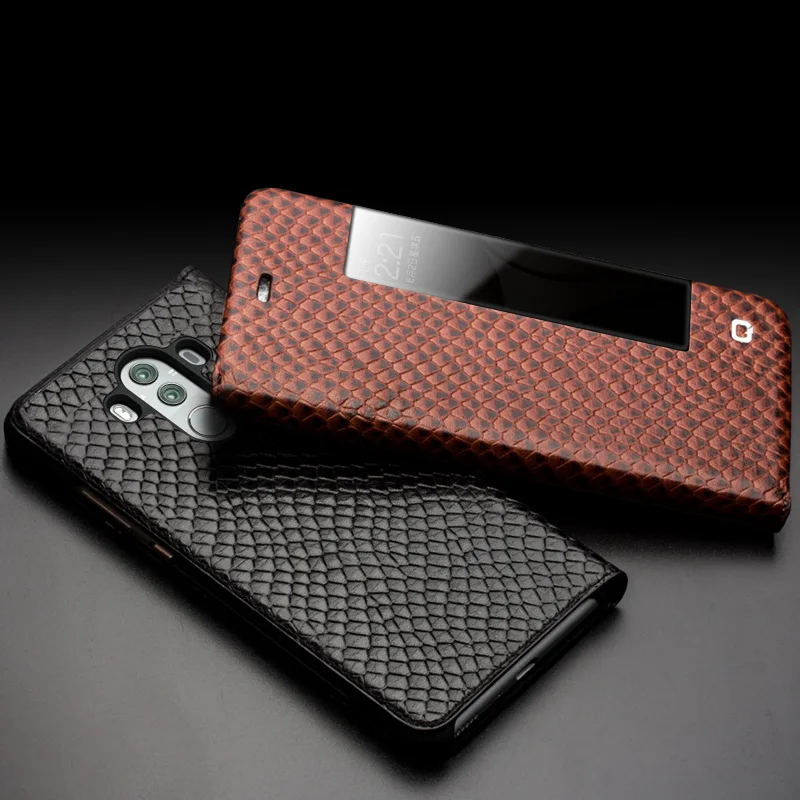 

Ultrathin Genuine Leather Phone Bag Case for Huawei Mate 10 Luxury Sleep Wake Function Flip Cover for Huawei Mate 10 Pro