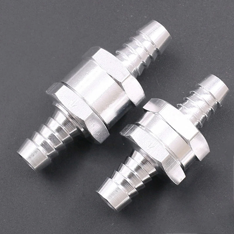 

6/8/10/12mm Aluminium Alloy Petrol Oil Fuel Non Return Check Valve One Way Fit Carburettor