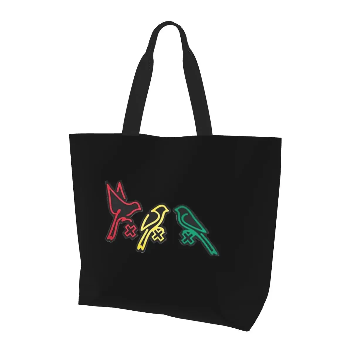 Фото Bob Marley Ajax Three Little Birds напольная подушка Yuysnoofzil сумка для покупок холст сумки на плечо Shopper продуктовая сумка женская №4