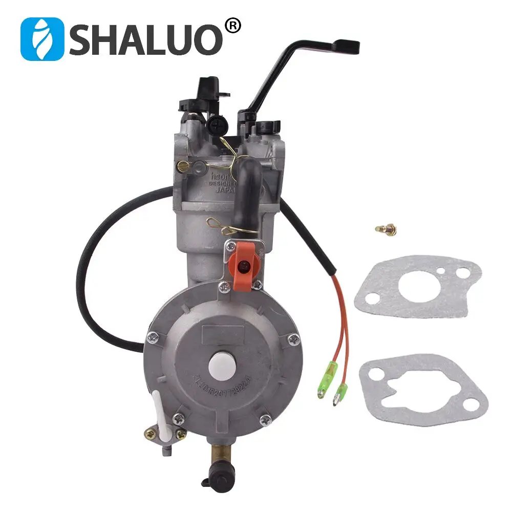 

Hot Sale LPG NG Carburetor Dual Fuel LPG Conversion Kit For 5KW 6.5KW 188F 190F 13P Gasoline Generator Dual Fuel Carburetor