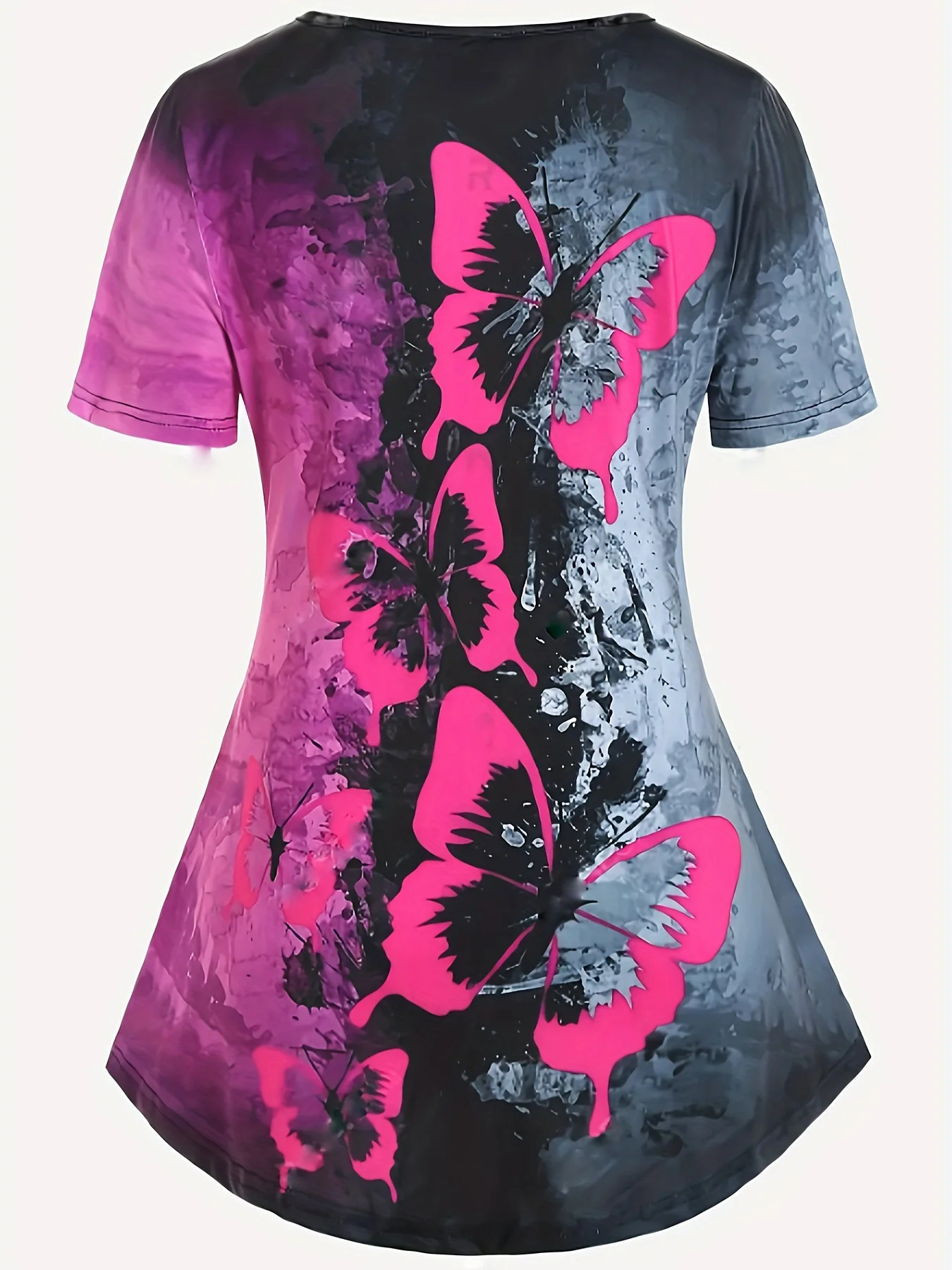 Женская футболка с круглым вырезом и короткими брюками