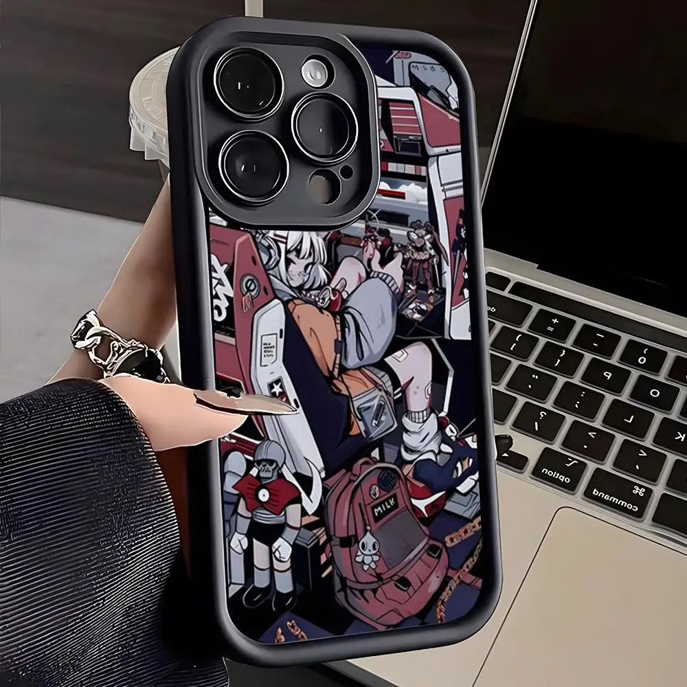 Anime Soul Eater Poster Phone Case For IPhone 16 Pro Max 15 14 Plus 13 12 11 XR XS X 7 8 Soft TPU Back Cover