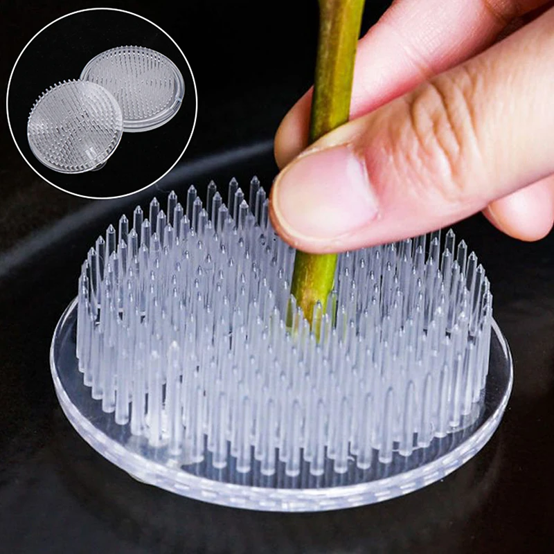 Цветочный декор горшок Организация цветов база для лягушка круглая икебана