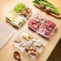 food storage container freezer food storage boxes clear plastic can kitchen organizer items refrigerator food vegetable crisper