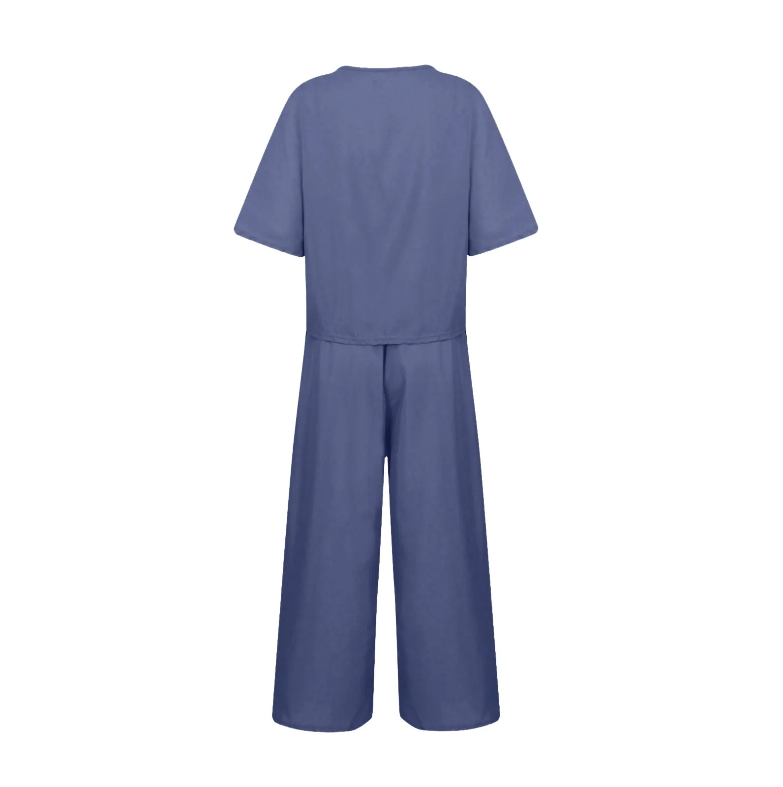 Летний повседневный костюм модная свободная хлопковая льняная кружевная