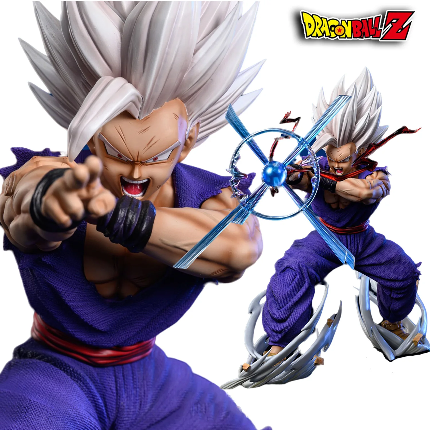 

25cm Dragon Ball Z Figure Son Gohan Anime Figures Ssj3 Action Figurine Makankosappo PVC Statue Model Doll Collectible Toys Gifts