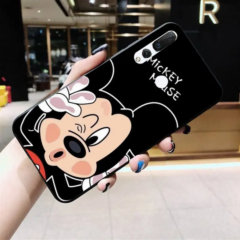 Cartoon Mickey Mouse Phone Case for Huawei Y6P Y8S Y8P Y5II Y5 Y6 2019 P Smart Prime Pro