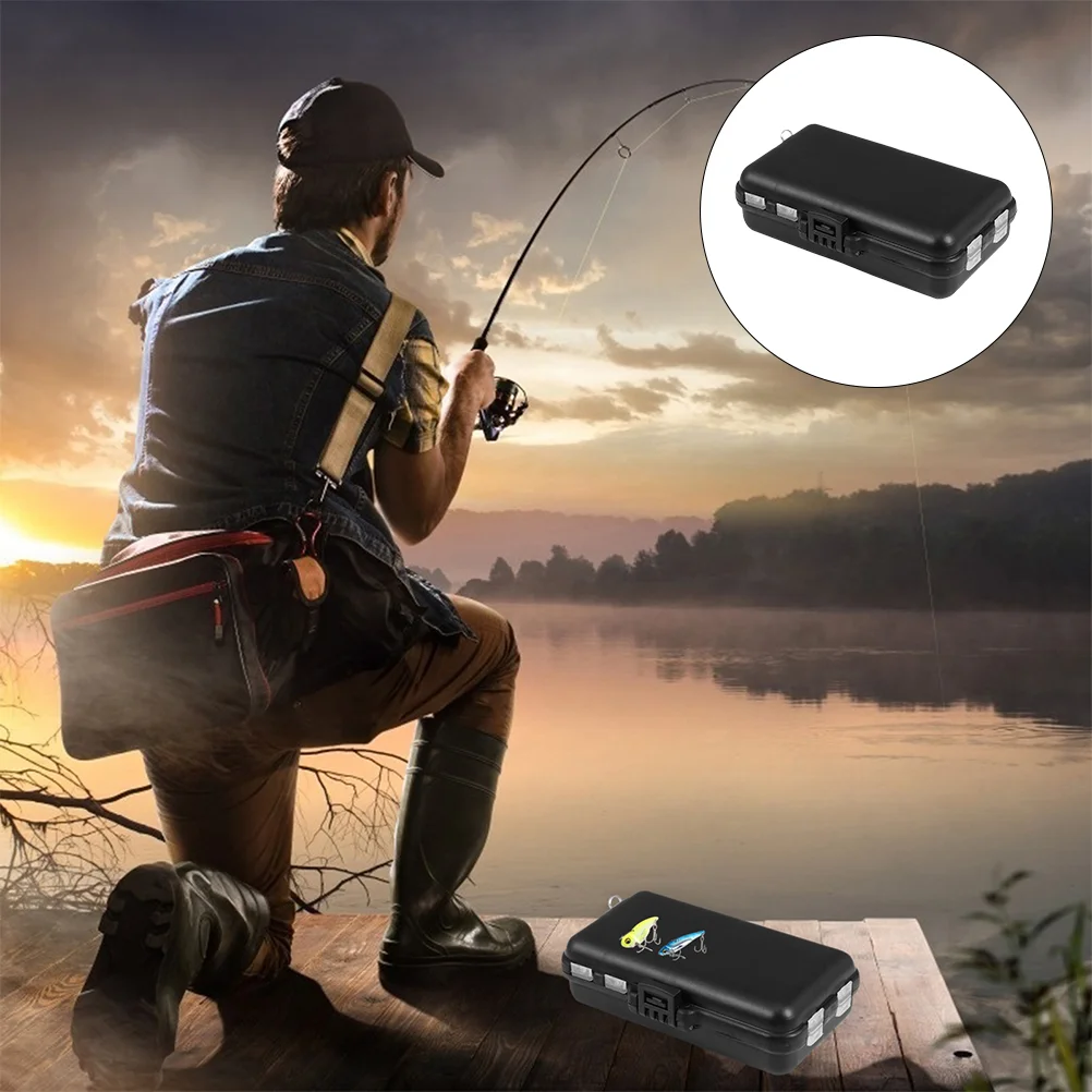 

Box Fishing Bait Tackle Holder Case Lure Storagelures Jig Accessory Organizer Ice Rod Container Small Bionic Spoon Grid Boxes