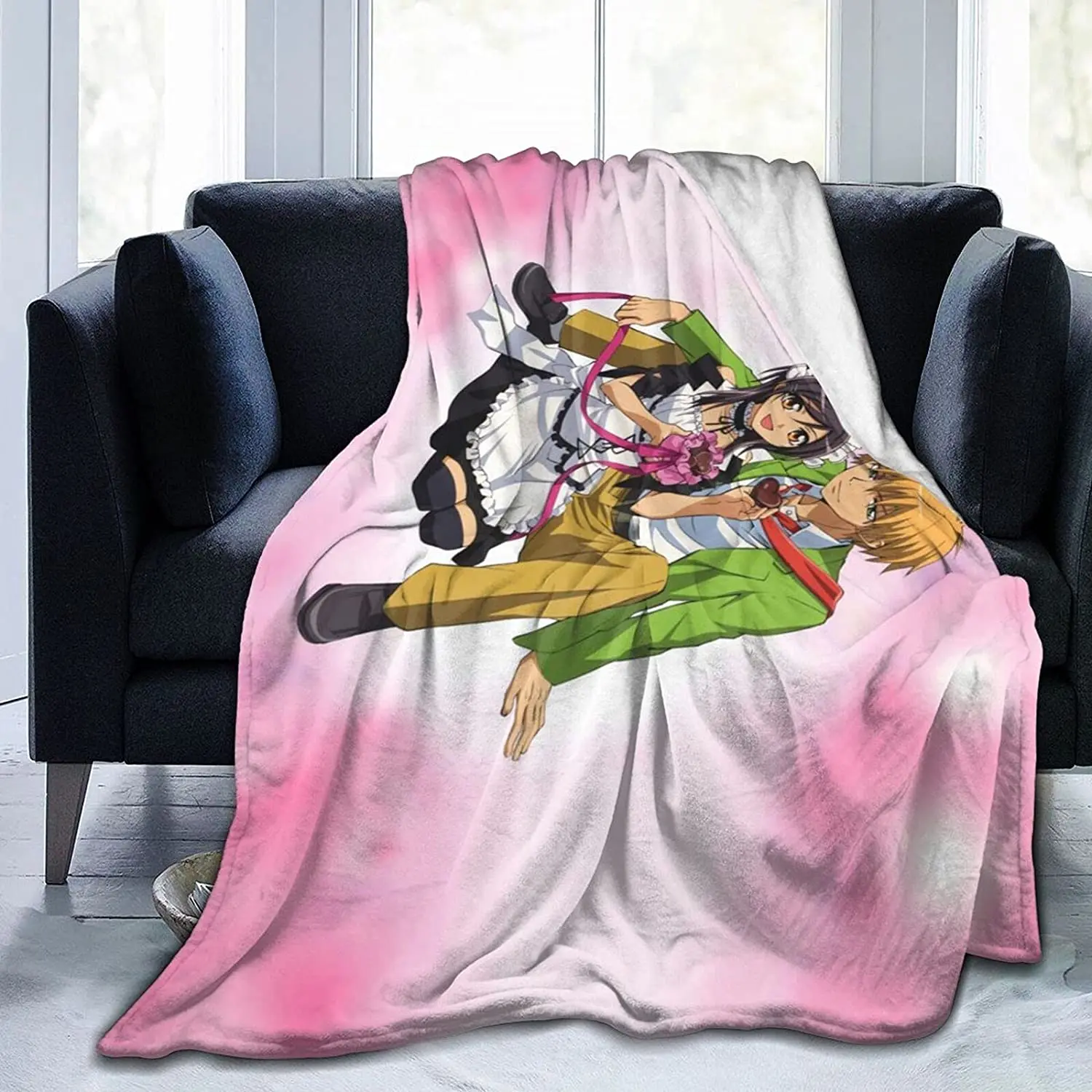 

Usui Takumi Fluffy Soft and Comfortable Blanket, Anime Warm Embrace of Sympathy
