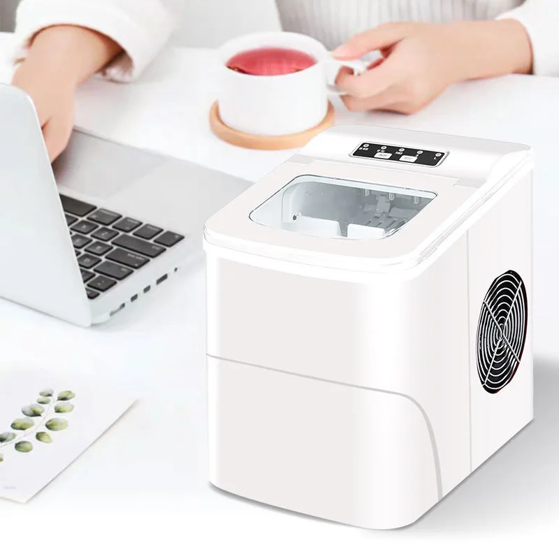 

Commercial 15kg Ice Maker Household Automatic Small Dormitory Student Round Ice Mini Ice Cube Makers