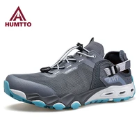 humtto summer sandals for men fashion brand man beach shoes breathable luxury designer sneakers non leather mens casual shoes