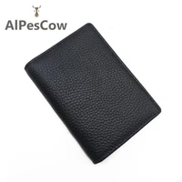 coin pocket mens genuine leather wallet 100 italy alps cowhide purses classic style anti theft swipe photo holder card clip