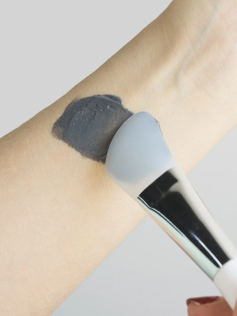 

Durable Mask Brushes Long Handle Soft SiliconeProfessional Skin Care Mask DIY Brushes