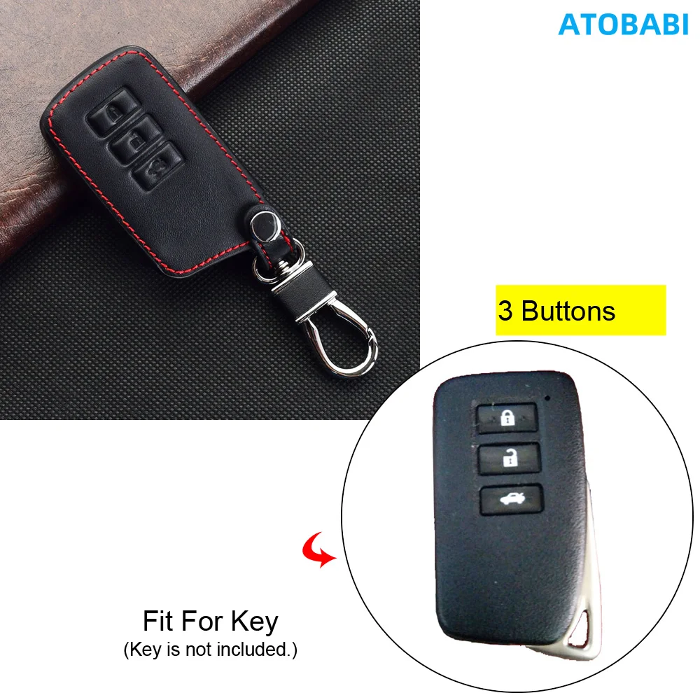 

Кожаный чехол для автомобильных ключей, чехол для Lexus ES350 ES300h GS350 IS200T IS350 LX570 NX200 NX300 NX300h RC200t RX350 RX450h дистанционного Fob чехол сумка