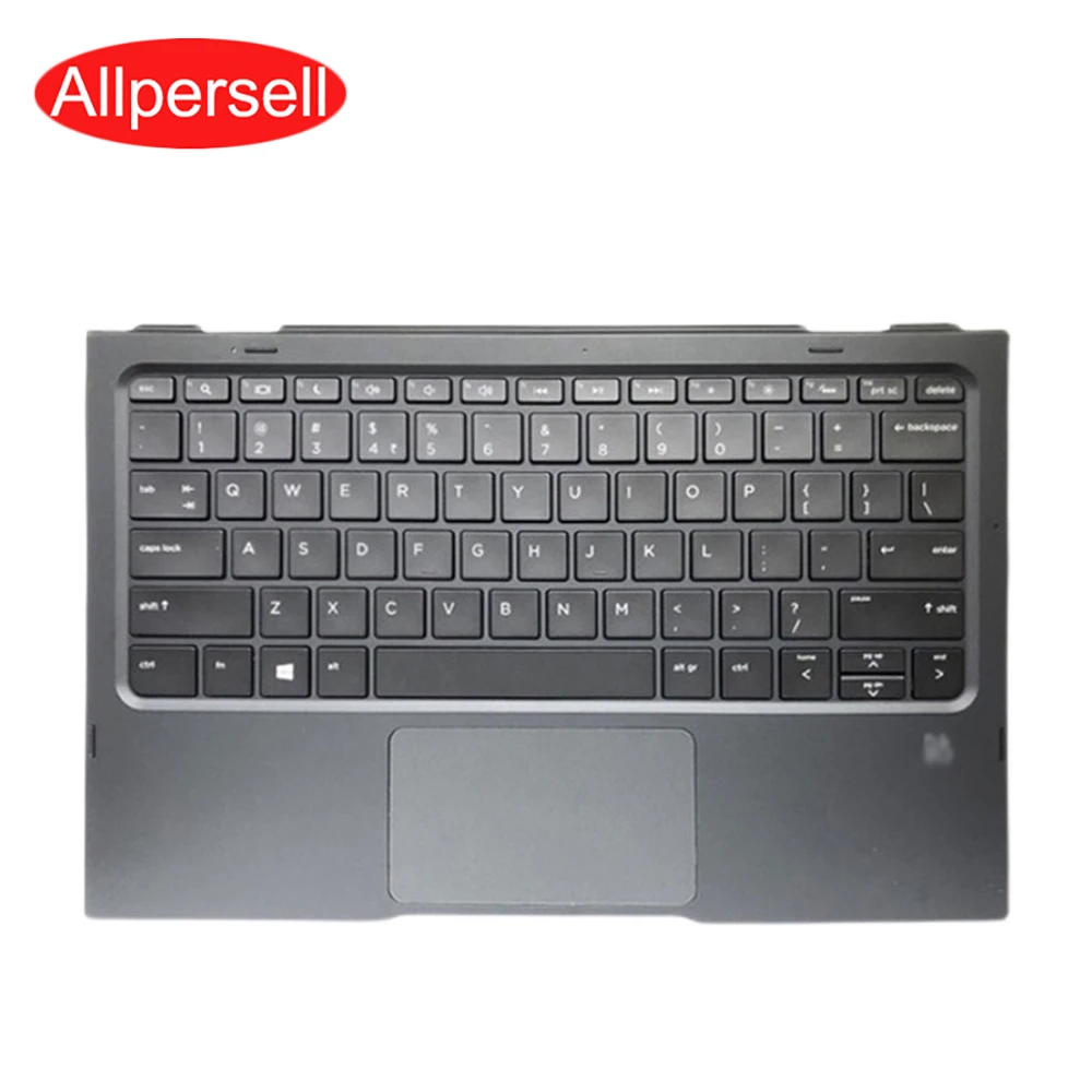 

Клавиатура с подставкой для рук для ноутбука HP Elite X3 12 дюймов US 908273-001