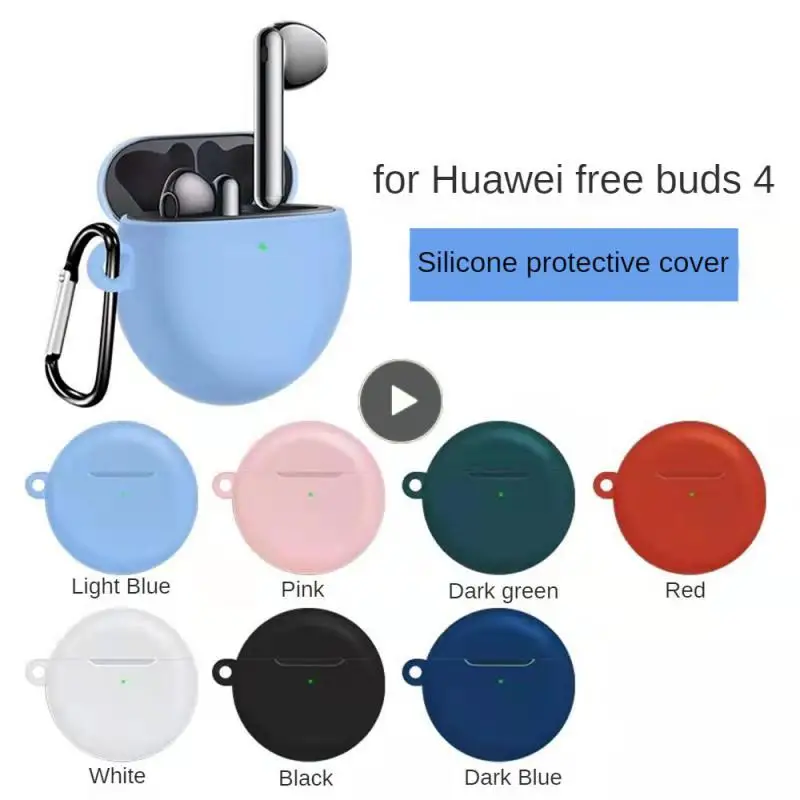 

360 ° All-inclusive Firm For Huawei Freebugs 4 Protective Case Injection Molding Urbanears Thin Earphone Accessories Silicone
