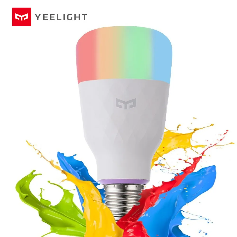 

Youpin Yeelight Smart LED Bulb 1s Colorful 800 Lumens 8.5W E27 Lemon Smart Lamp for Smart Home Mijia App White/RGB Option xiomi