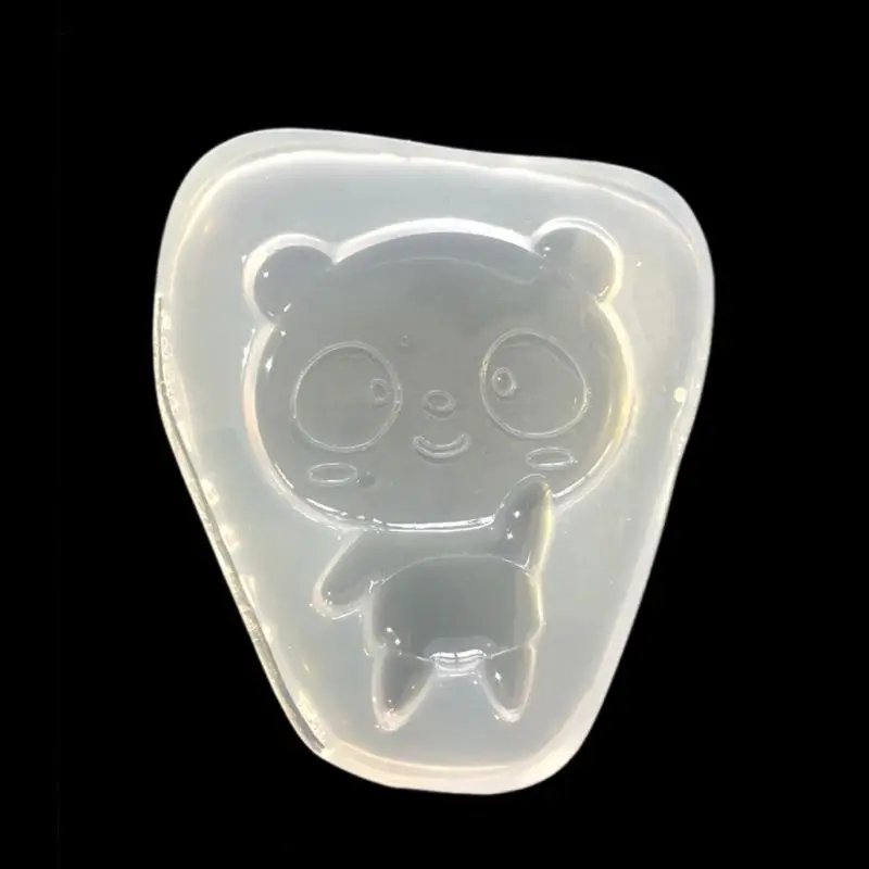 

Cartoon Panda Bear Shape Silicone Mold Clear Mold for DIY Toy for Kids Learning 40GB