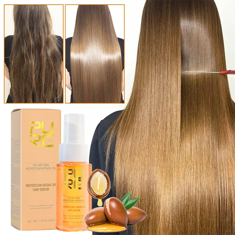 Hair Smoothing Straightening Serum Soft Repair Dry Damaged Hair Anti Dandruff Scalp Treatment Hair Care Products