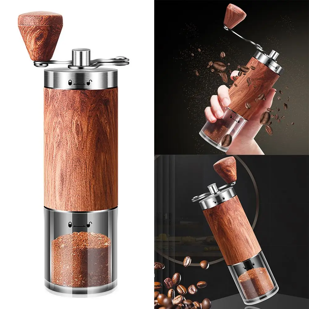 

Grinder Burr Grinders Espresso Grinder Manual Coffee Grinder Coffee Bean Mill Stainless Steel Adjustable Knob Setting