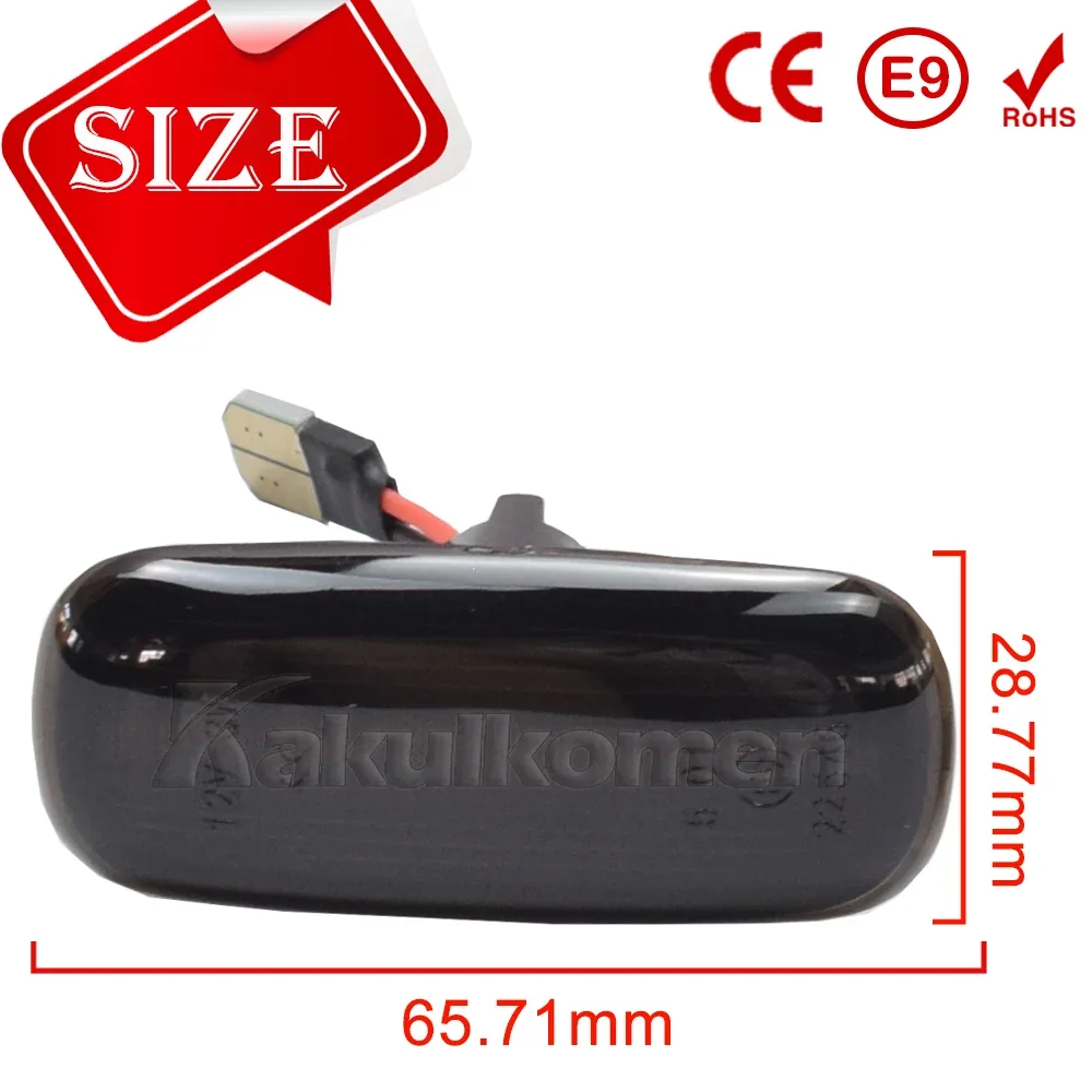 Динамический сигнал поворота для Audi A3 S3 8P A4 S4 RS4 B6 B7 A6 S6 RS6 C6 05-08