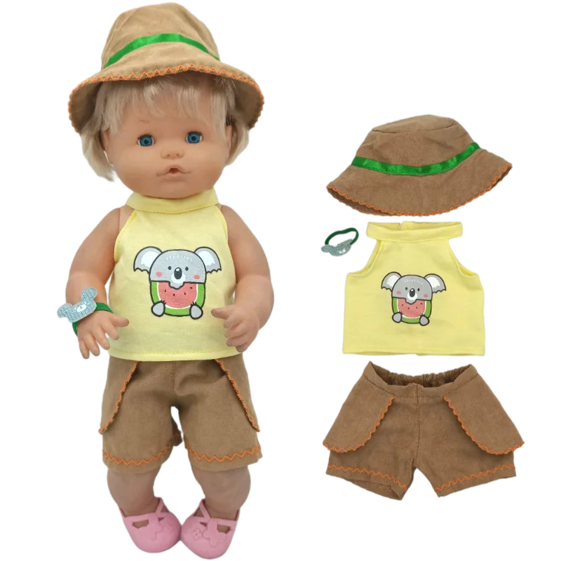Baby Doll Clothes Cooking Dress Gloves Chef Hat For 38 Cm Nenuco Clothing Ropa Y Su Hermanita Children Girl Gift | Игрушки и хобби