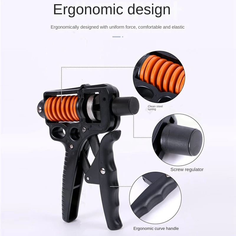 Регулируемая рукоятка для упражнений силовой фитнес-усилитель захват пружинный