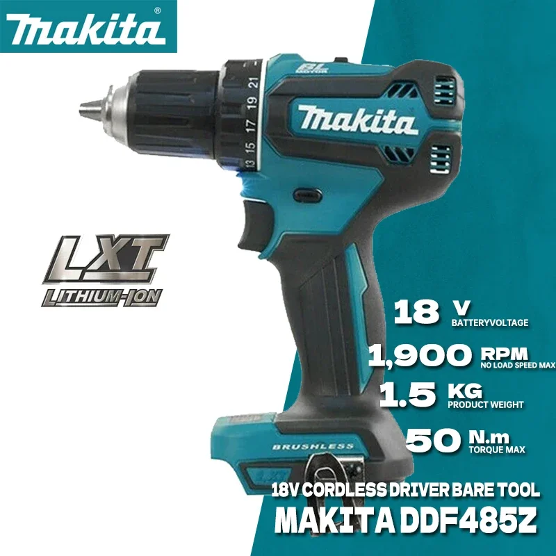

Беспроводная дрель Makita DDF485