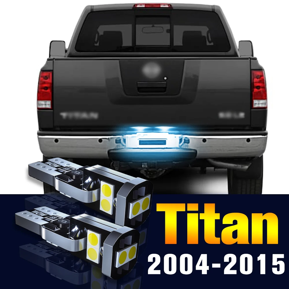 

2pcs LED License Plate Light Bulb Number Lamp For Nissan Titan 2004-2015 2007 2008 2009 2010 2011 2012 2013 2014 Accessories